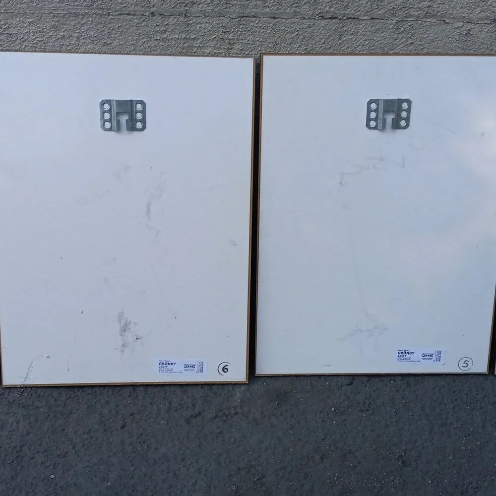 IKEA Gronby 4X Photographic Wall Art Panals New York City Bridges